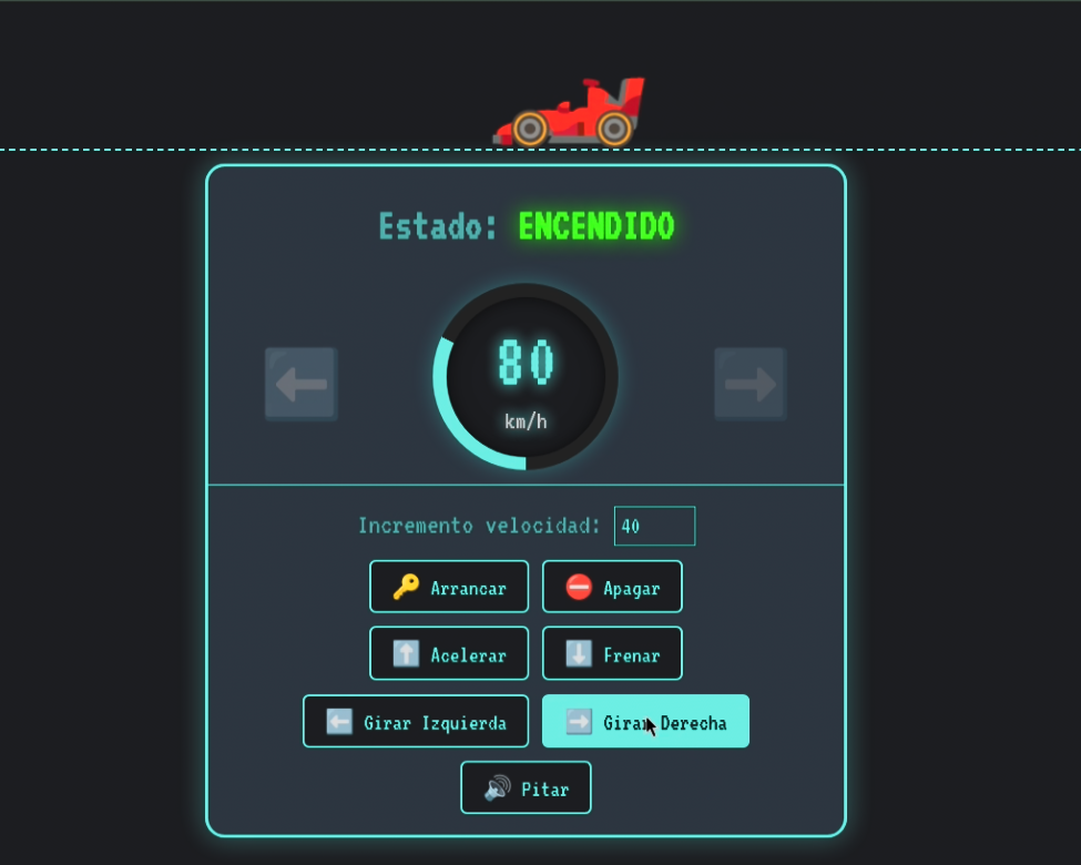 Simulador de Coche en Flask